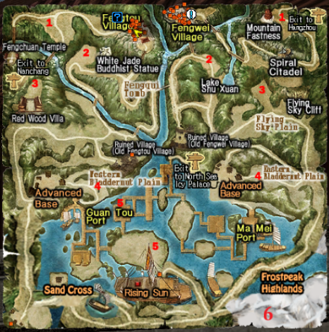 Liaodong Map