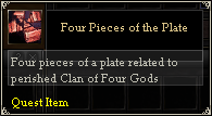 Four Pieces of the Plate
