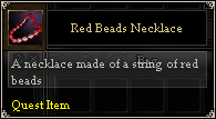 Red Beads Necklace